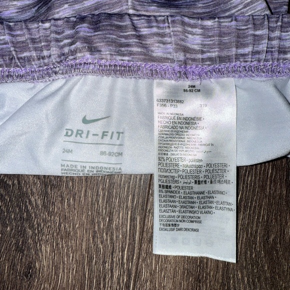 Nike Dri-FIT Purple and Gray Toddler Jacket and Pant Set - Picture 9 of 9